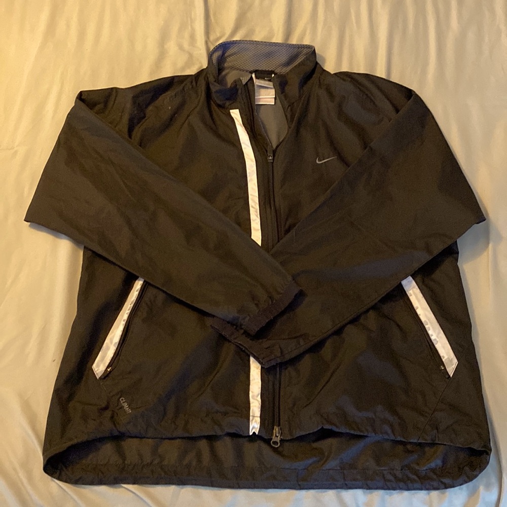 Nike Climafit windbreaker. Men’s XL Black
